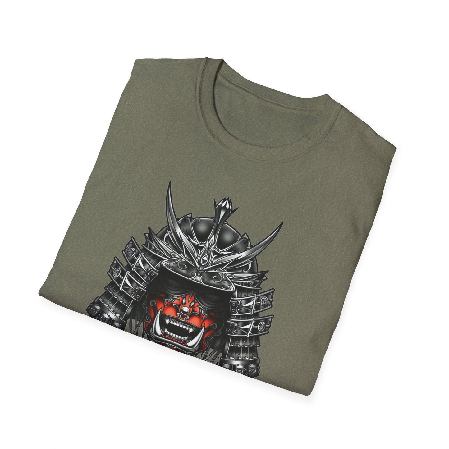 Unisex Samurai Warrior Graphic T-Shirt - Bold Design for Casual Wear