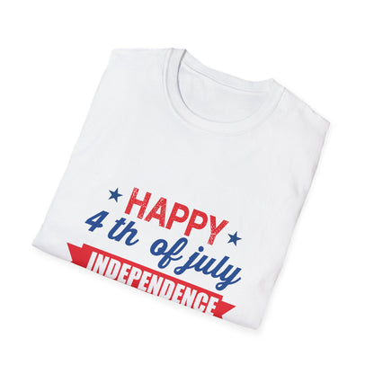 Festive Independence Day T-Shirt, 4th of July Tee, Unisex Holiday Shirt, Summer Celebration Top, Patriotic Apparel, Casual Wear