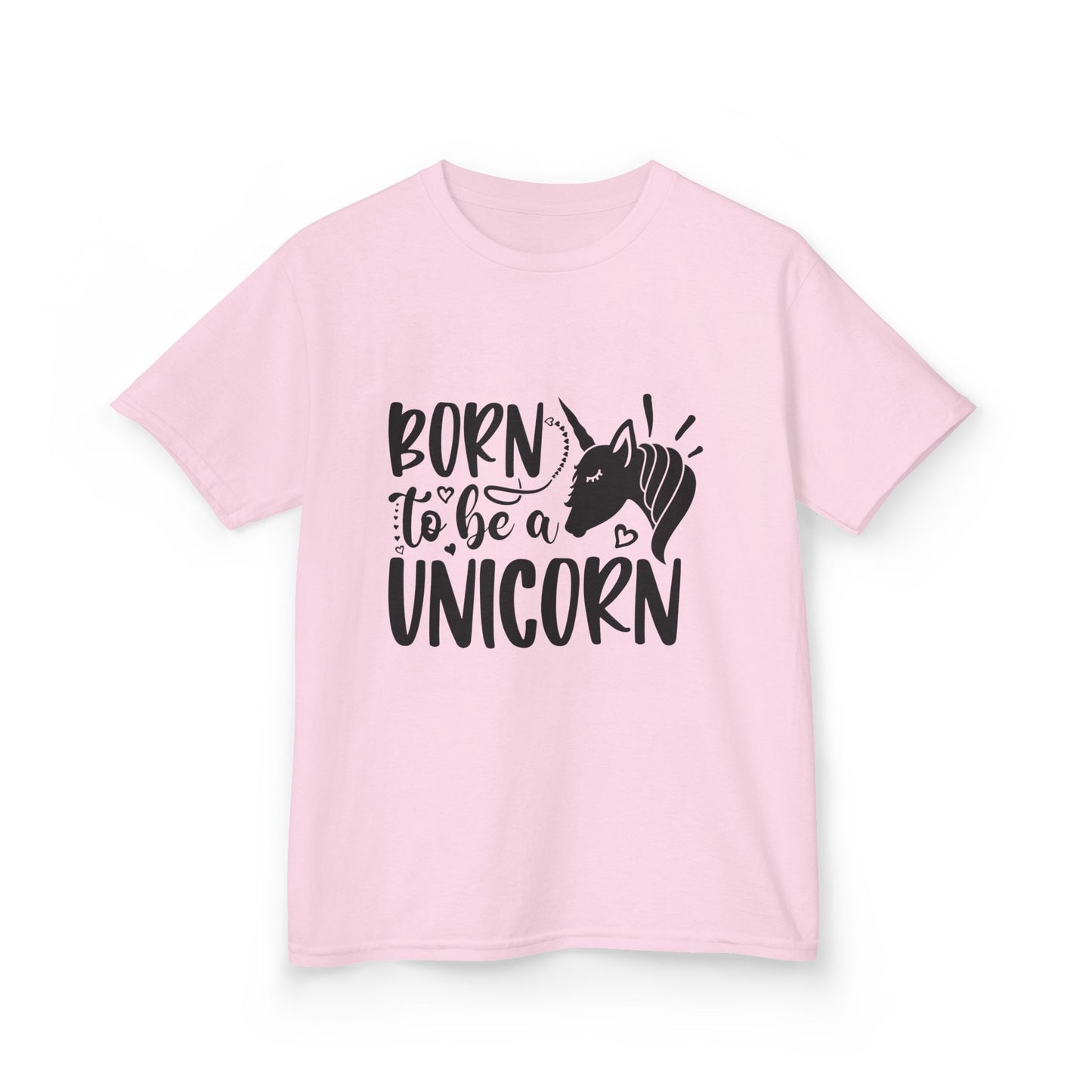 Kids Unicorn T-Shirt - "Born to Be a Unicorn" - Fun Cotton Tee for Boys & Girls