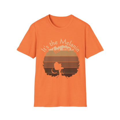 Melanin Vibes Unisex T-Shirt - Celebrate Culture, Perfect for Everyday Wear, Gifts for Her, Birthday, Black History Month, Casual Style