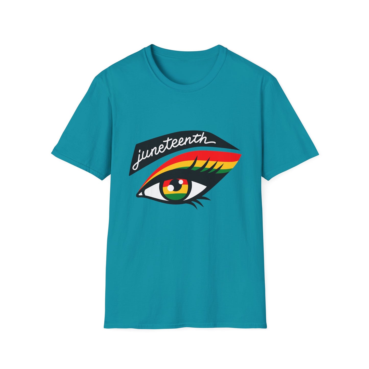 Juneteenth Eye Graphic T-Shirt, Unisex Tee, Afrocentric Apparel, Celebratory Wear, Black History Month Gift, Inclusive Fashion