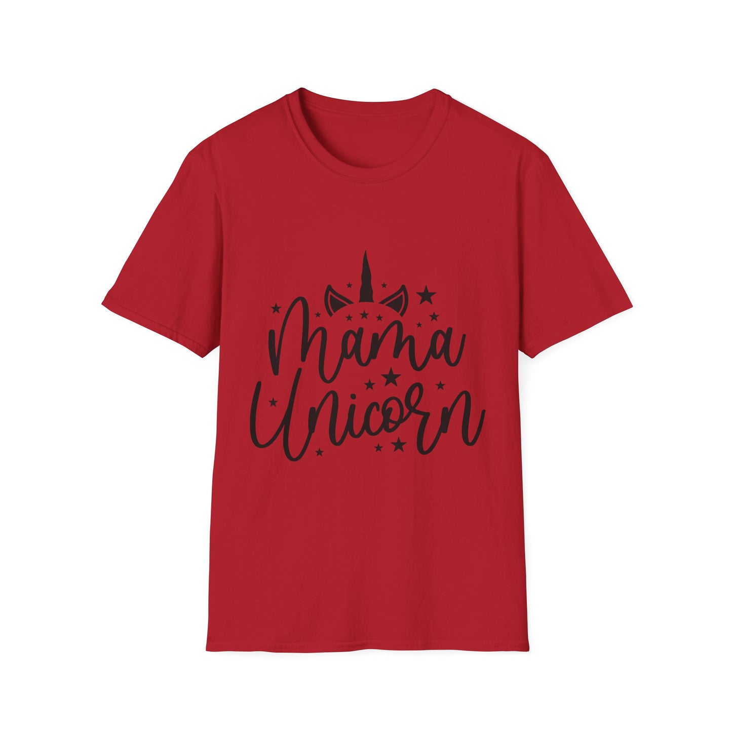 Mama Unicorn Unisex Softstyle T-Shirt - Fun & Stylish Gift for Moms