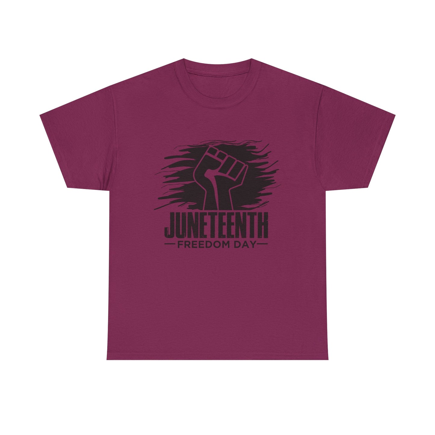 Juneteenth Freedom Day Tee, Unisex Heavy Cotton, Black Power Graphic Shirt, Everyday Wear, Freedom Celebration Apparel, Juneteenth Gift