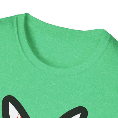 Slayboy Graphic Tee, Unisex Softstyle T-Shirt for Horror Fans, Cosplay Outfit, Halloween Costume, Casual Streetwear