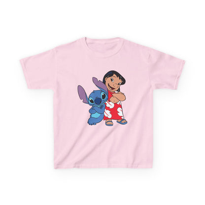 Cute Cartoon Kids Tee, Hawaiian Theme Shirt, Summer Fun Clothing, Gift for Kids, Birthday Party Outfit, Casual Summer Wear