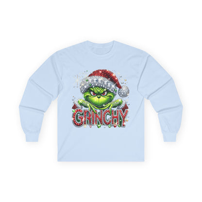 Grinchy Holiday Long Sleeve Tee