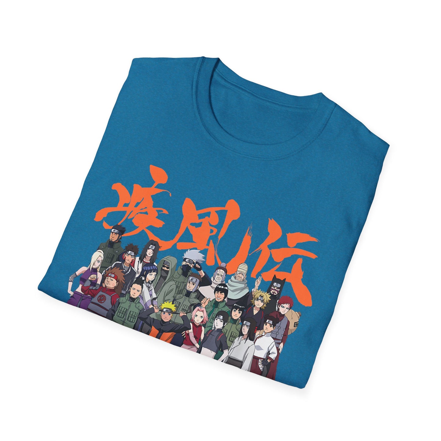 Anime-Inspired Unisex Softstyle T-Shirt - Perfect for Fans of Adventure and Friendship