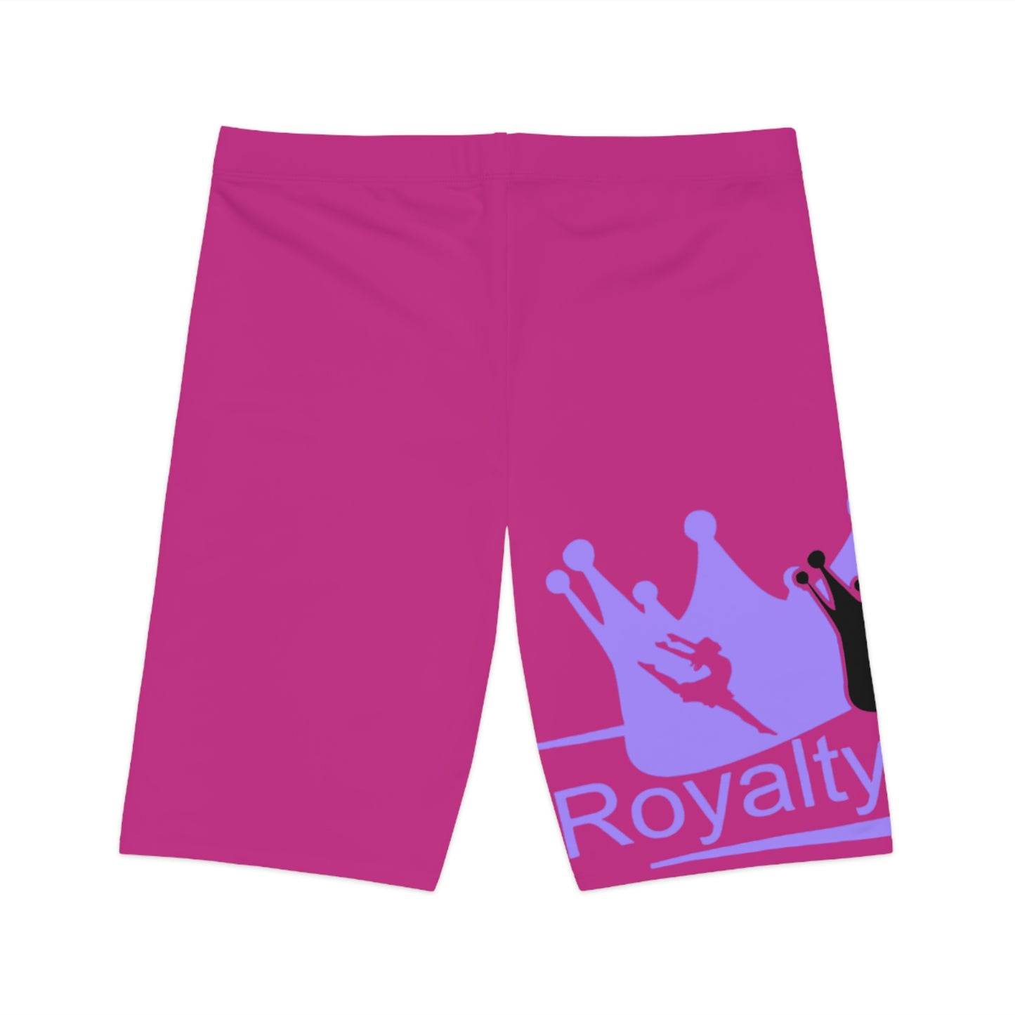 Women's Queen Bike Shorts, Stylish Cycling Fitness Shorts, Activewear, Workout Gear, Gift for Her, Summer Fashion
