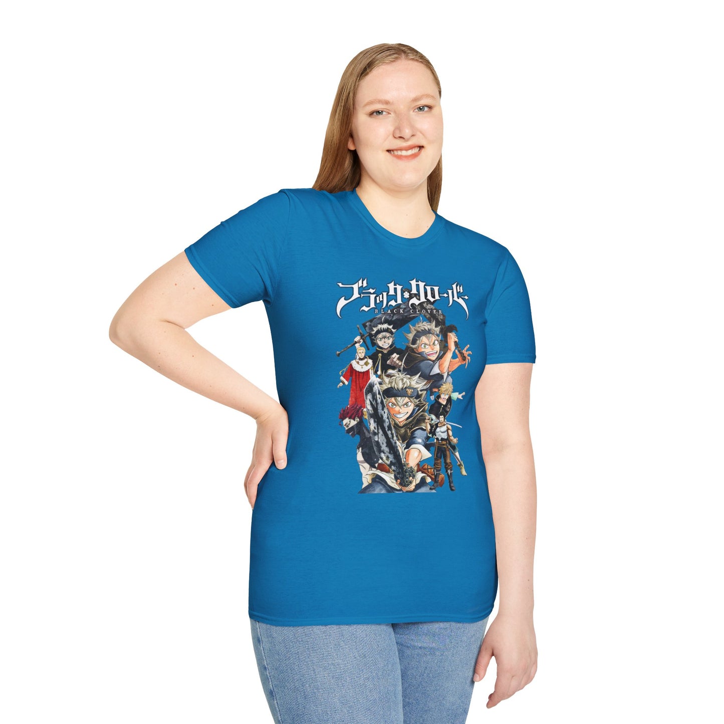Unisex Softstyle T-Shirt - 'Create Your Own Calm' & Anime Design