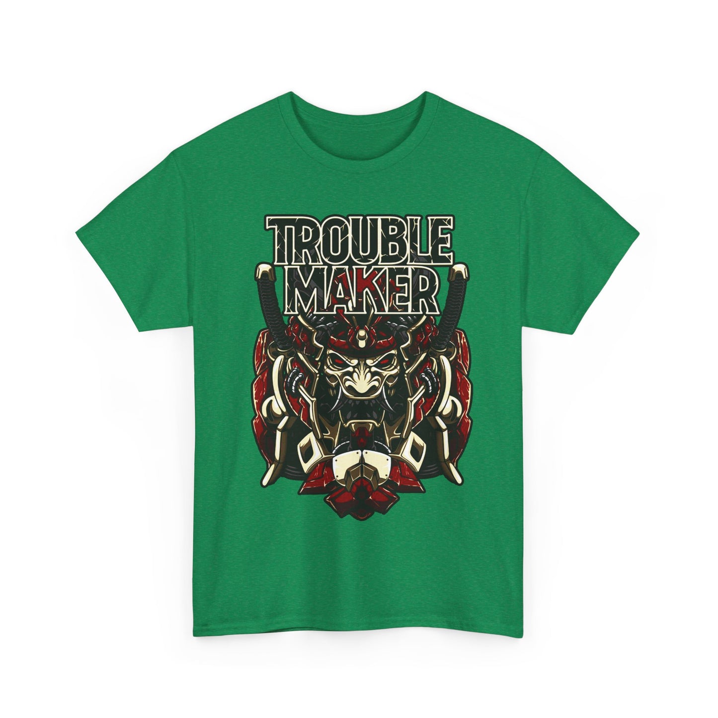 Trouble Maker Graphic Tee - Unisex Heavy Cotton Shirt for Rebels and Mischiefs