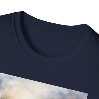 Autumn Scarecrow T-Shirt, Fall Halloween Tee, Pumpkin Patch Shirt, Unisex Graphic Top, Cozy Harvest Apparel