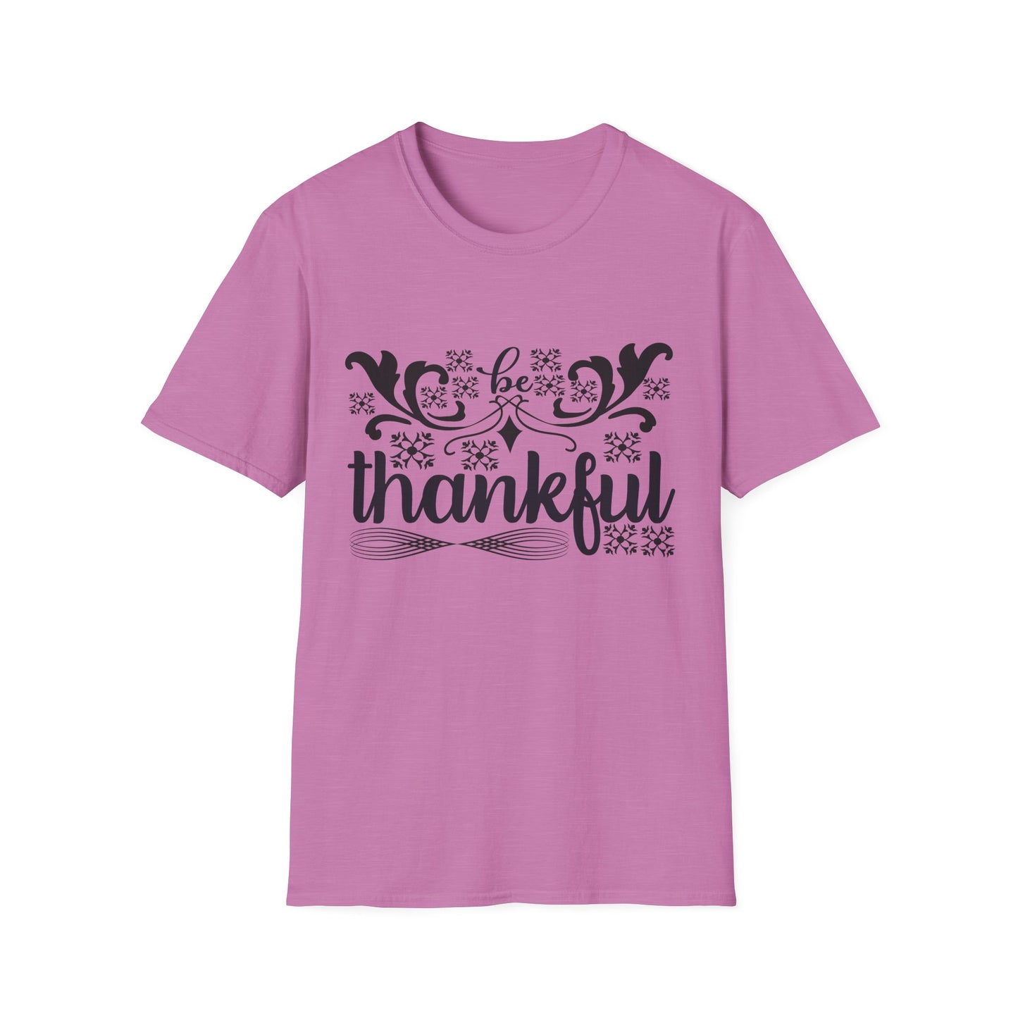 Thankful Unisex Softstyle T-Shirt - Fall Fashion, Thanksgiving Gift, Casual Wear, Gratitude Tees, Everyday Comfort