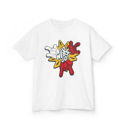 Kids Superhero Graphic Tee - Go Webs Go!