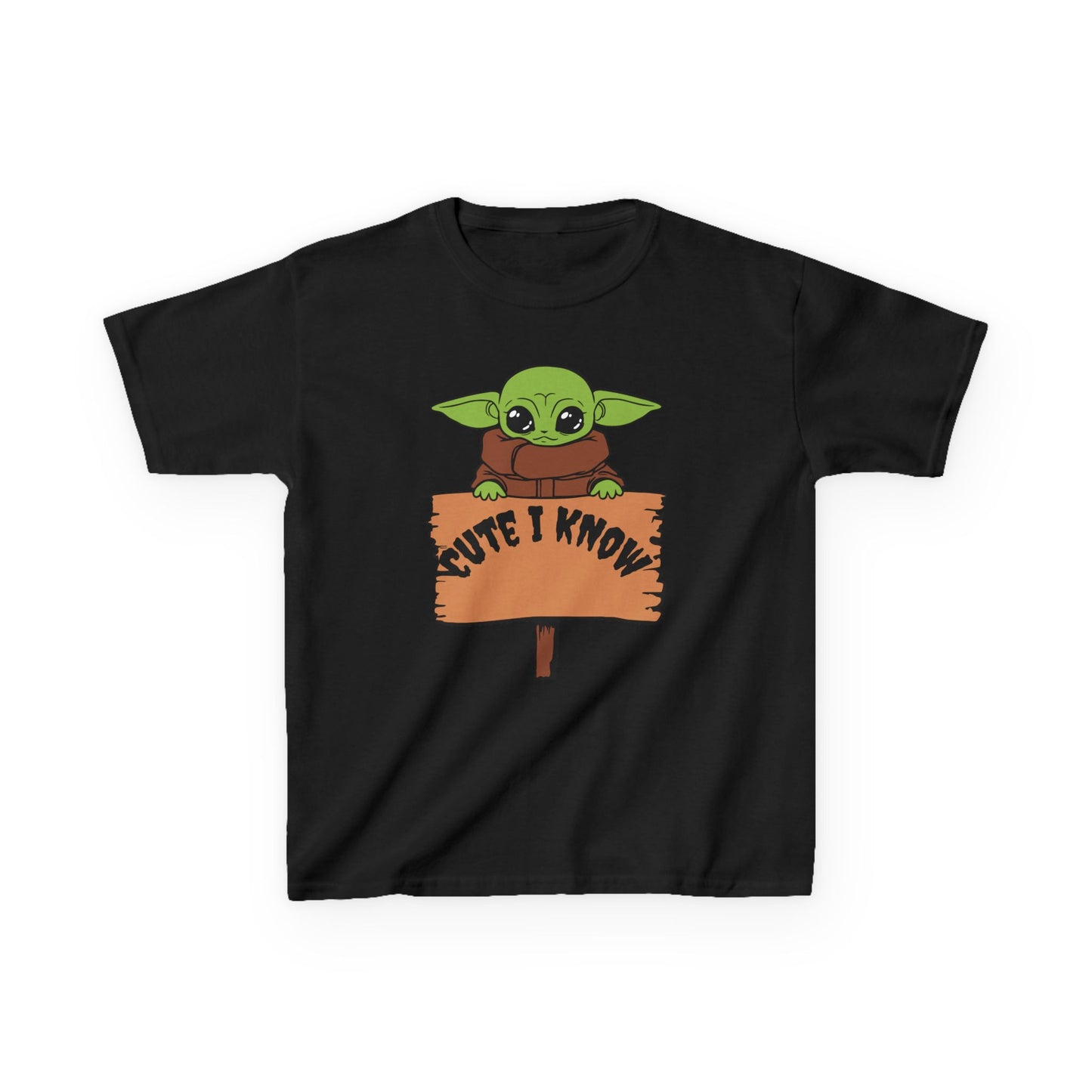 Cute Baby Alien Kids Tee - "Cute I Know" Design for Trendy Kids