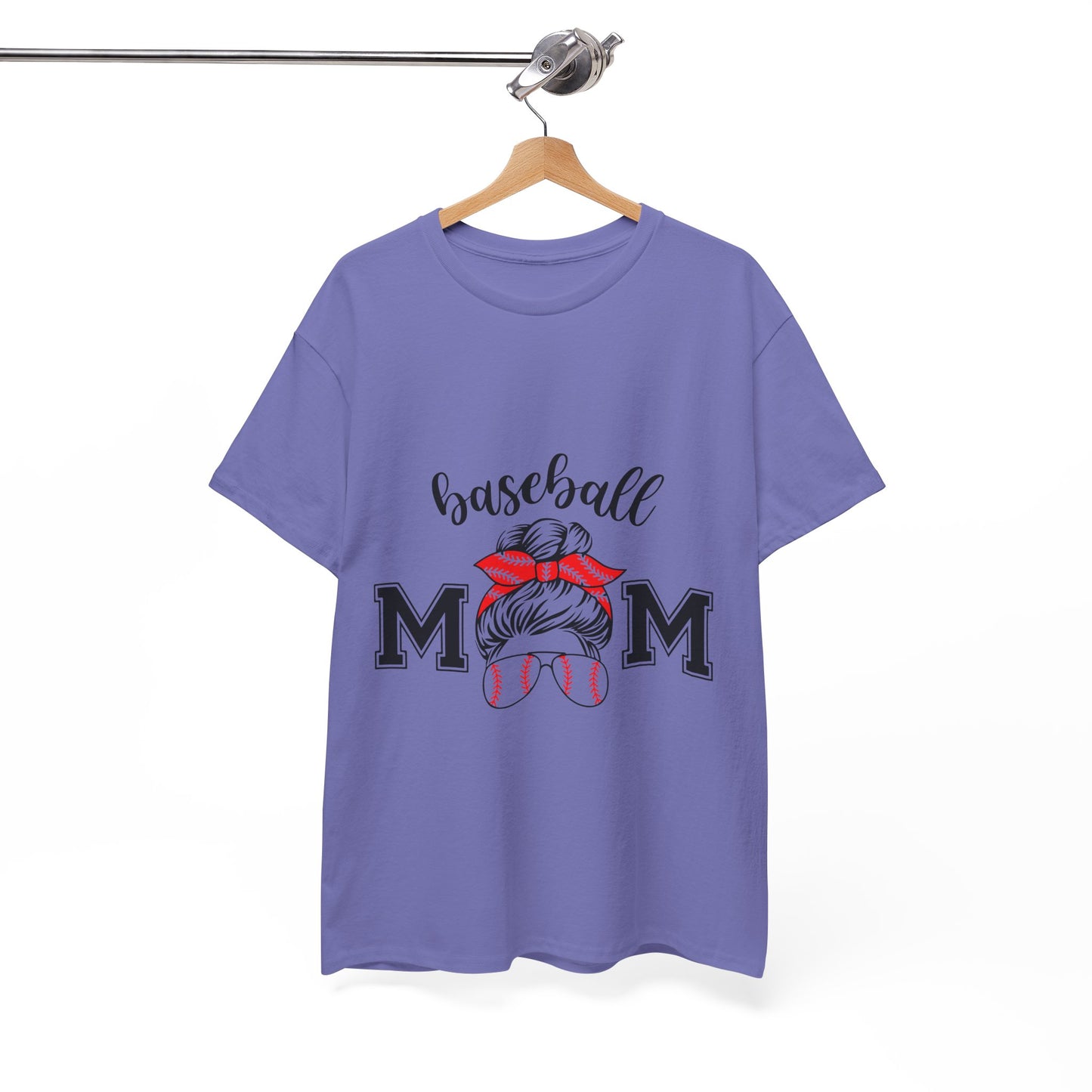 Baseball Mom Unisex Heavy Cotton Tee - Perfect for Game Day