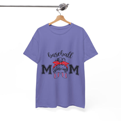 Baseball Mom Unisex Heavy Cotton Tee - Perfect for Game Day