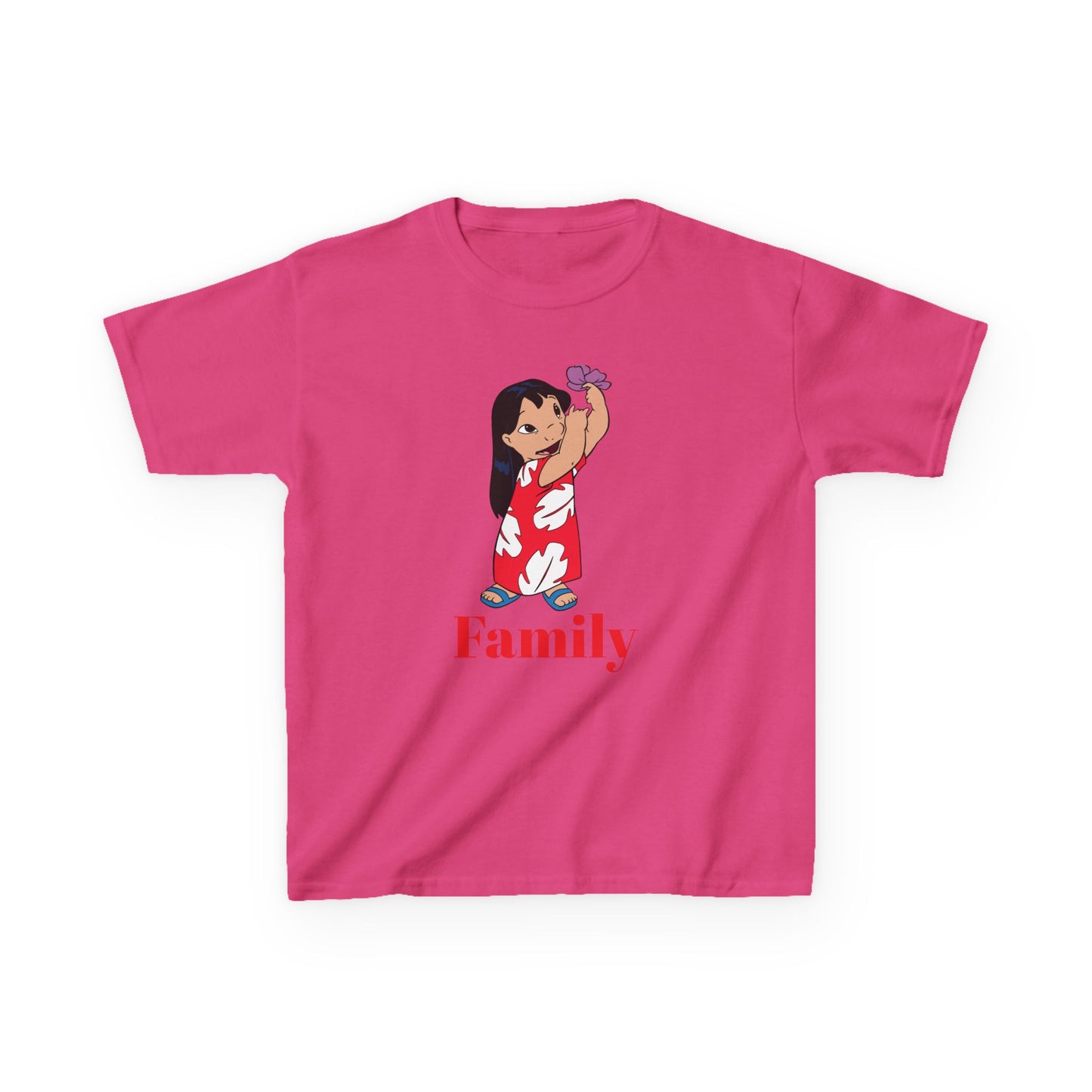 Kids Family Tee, Cute Kids T-Shirt, Family Bonding Shirt, Birthday Gift for Kids, Cute Family Design Tee