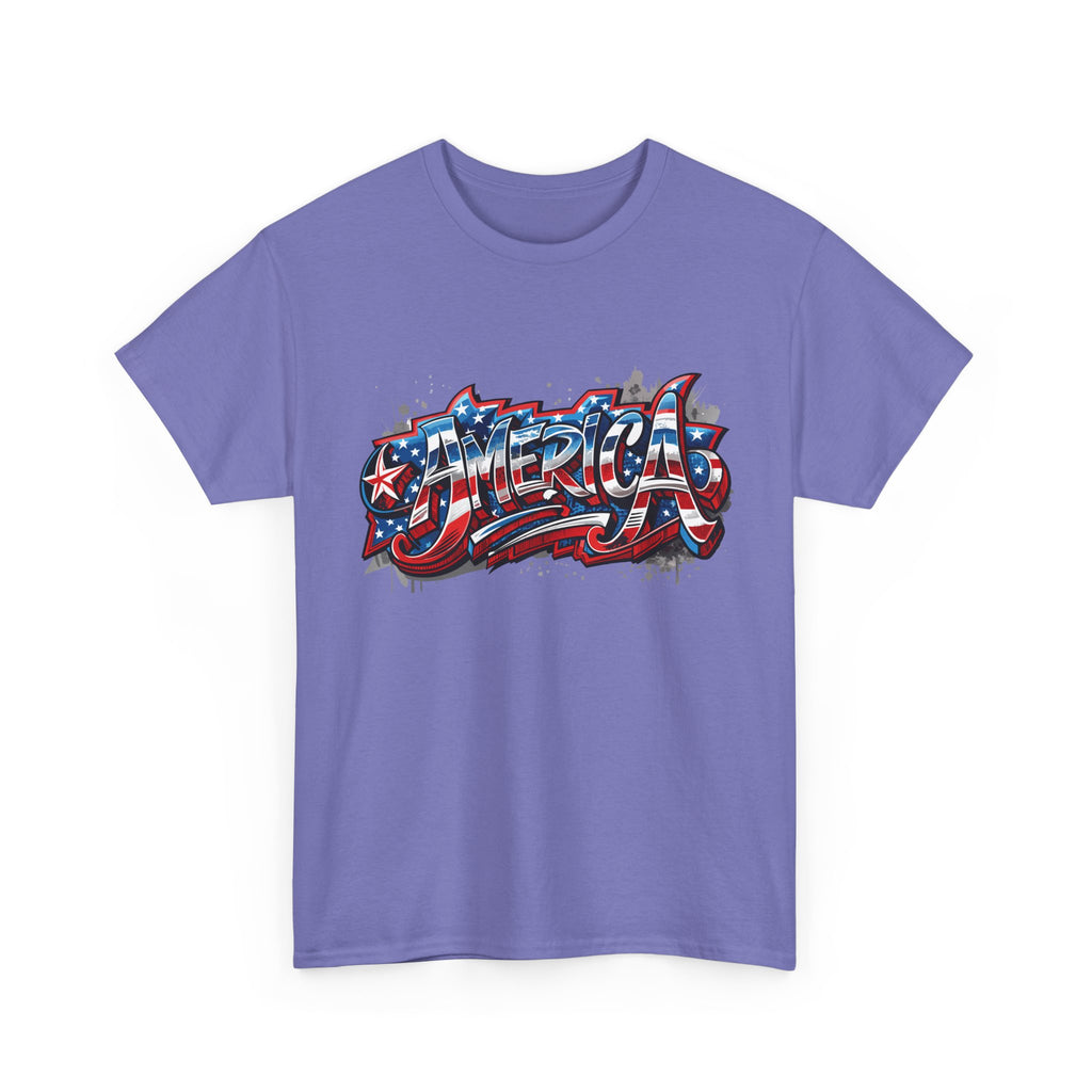 America Graphic Unisex Tee | Casual Wear, Independence Day Gift, Birthday Gift, Summer Outfit, Patriotic Shirt, Unisex Clothing