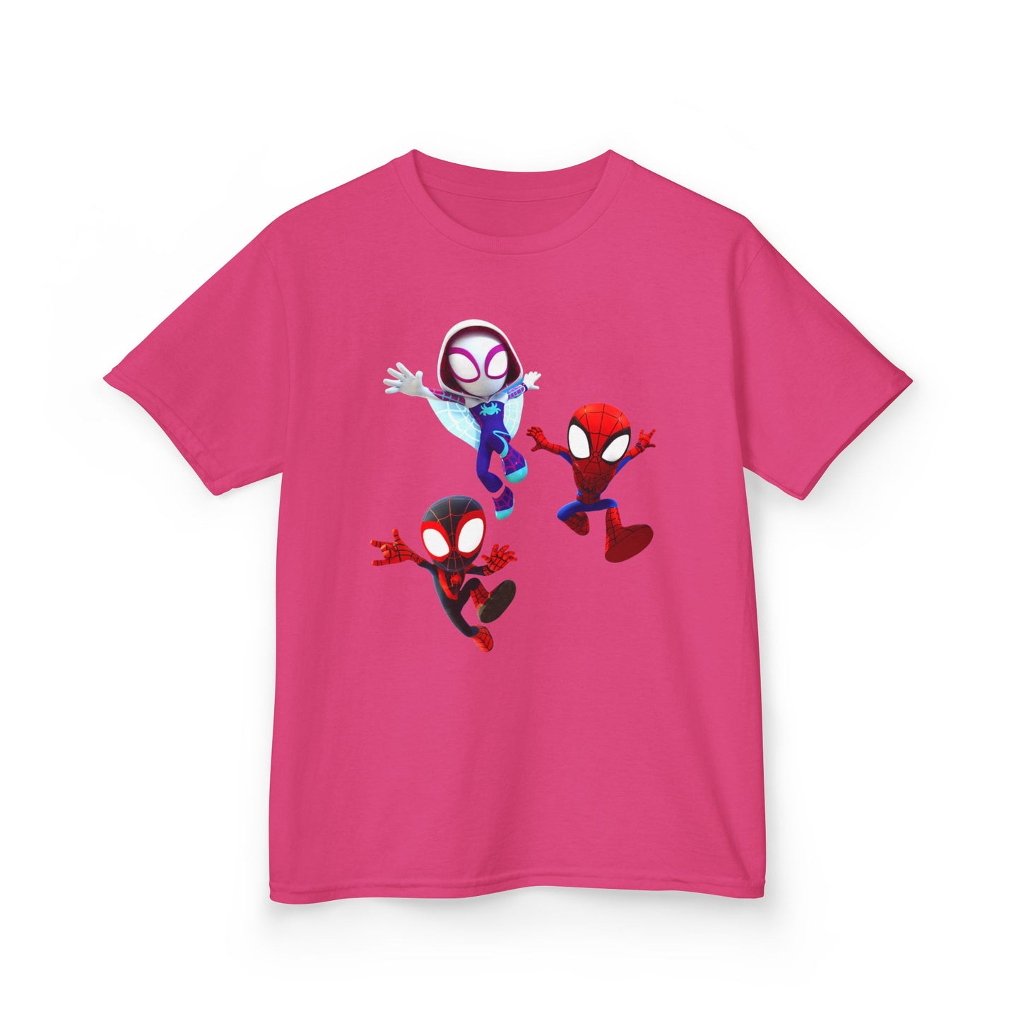 Kids Spider-Man Adventure Tee - Fun and Cozy Cotton T-Shirt for Young Superhero Fans