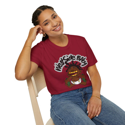 Westside Baby Graphic T-Shirt - Unisex Softstyle Tee for Fun and Unique Style