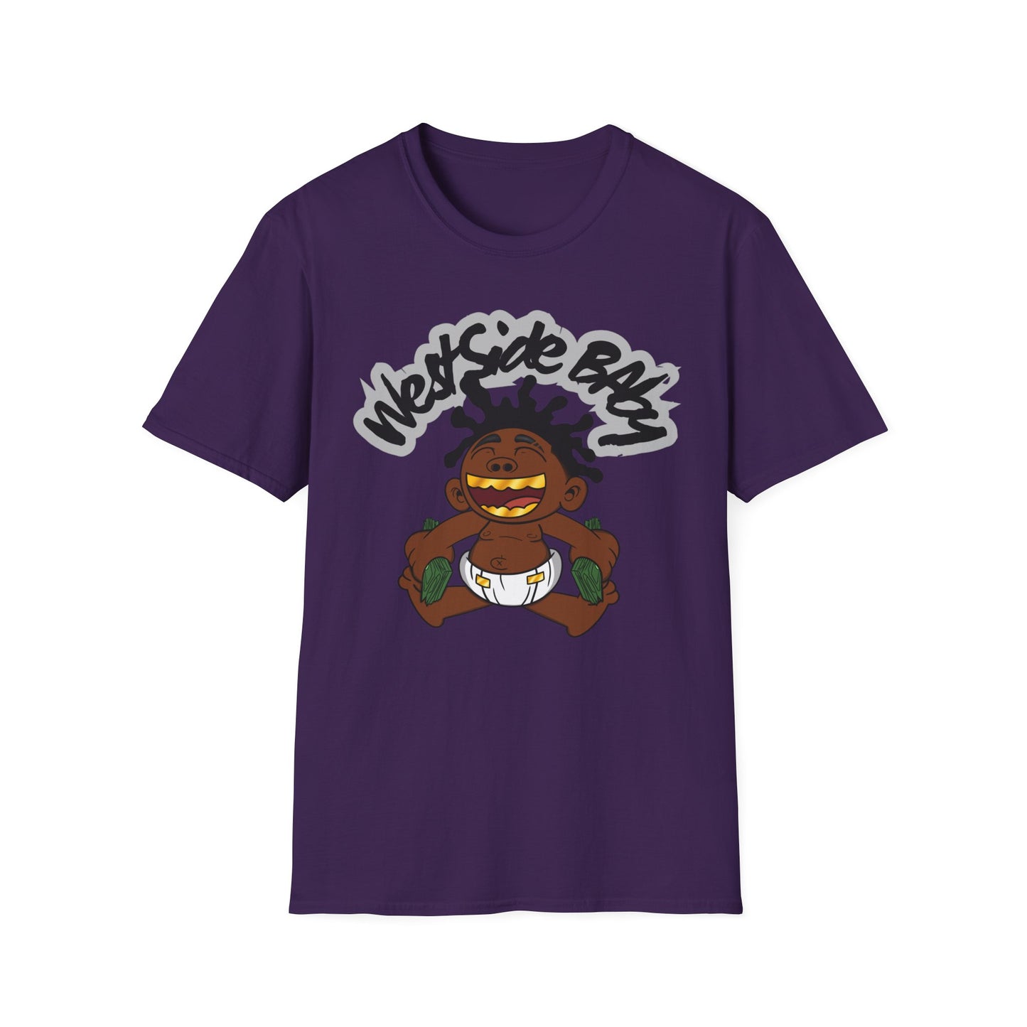 Westside Baby Graphic T-Shirt - Unisex Softstyle Tee for Fun and Unique Style