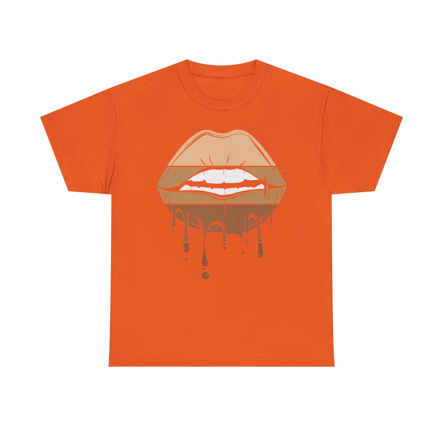 Chic Bold Lip Graphic Tee - Unisex Heavy Cotton