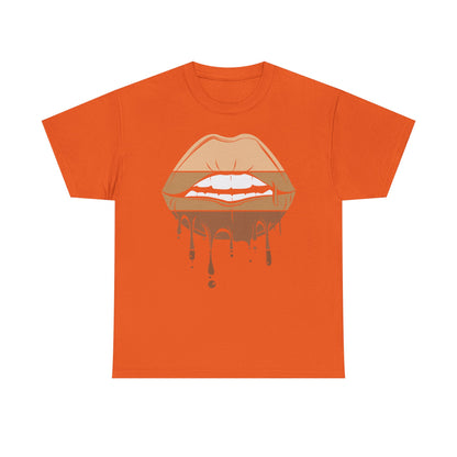 Chic Bold Lip Graphic Tee - Unisex Heavy Cotton