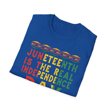 Juneteenth Independence Day T-Shirt, Softstyle Tee, Celebration Apparel, Black History Month, Gift for Activists, Unique Statement Shirt
