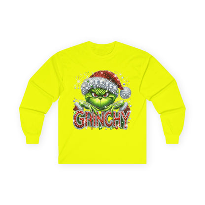 Grinchy Holiday Long Sleeve Tee