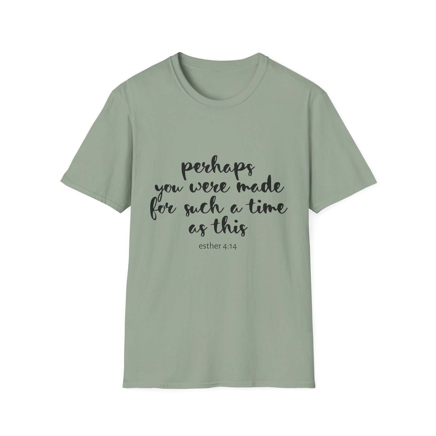 Inspirational Quote T-Shirt: 'Perhaps You Were Made For Such A Time As This'