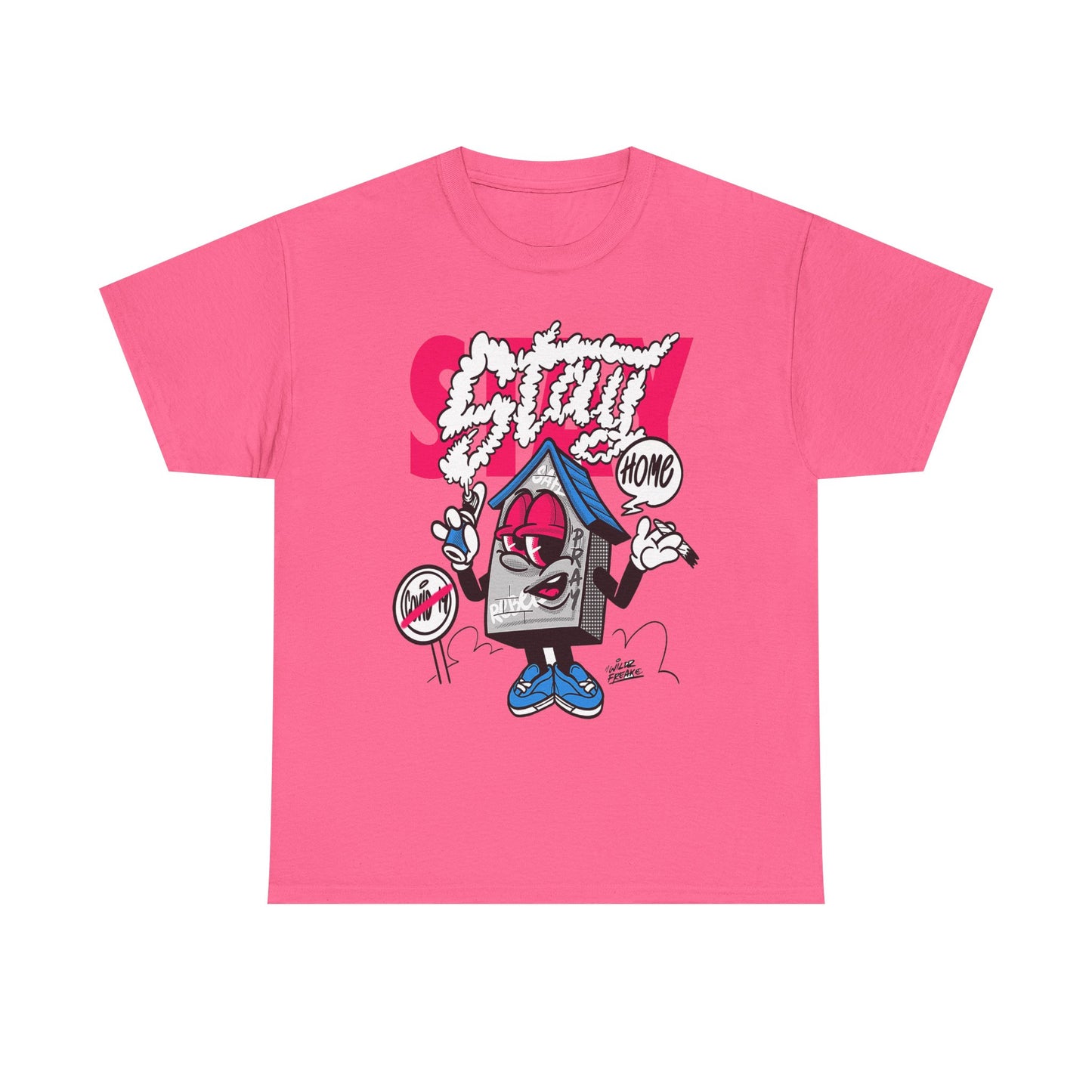 Street Art Unisex Heavy Cotton Tee - SNOT HOME Graphic Design