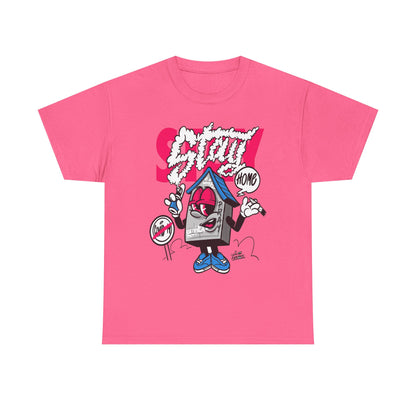 Street Art Unisex Heavy Cotton Tee - SNOT HOME Graphic Design
