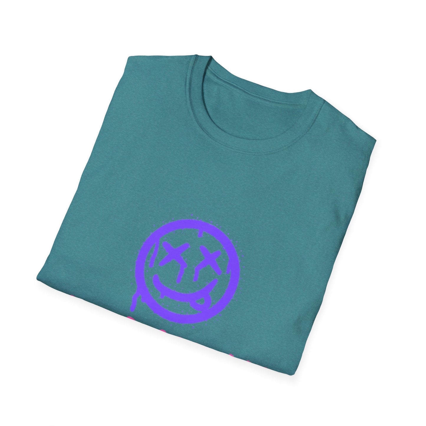 Vibrant Graphic Tee - 'PERIOD!!!' Unisex Softstyle T-Shirt, Trendy Casual Wear, Gift for Friends, Statement Tee, Everyday Comfort