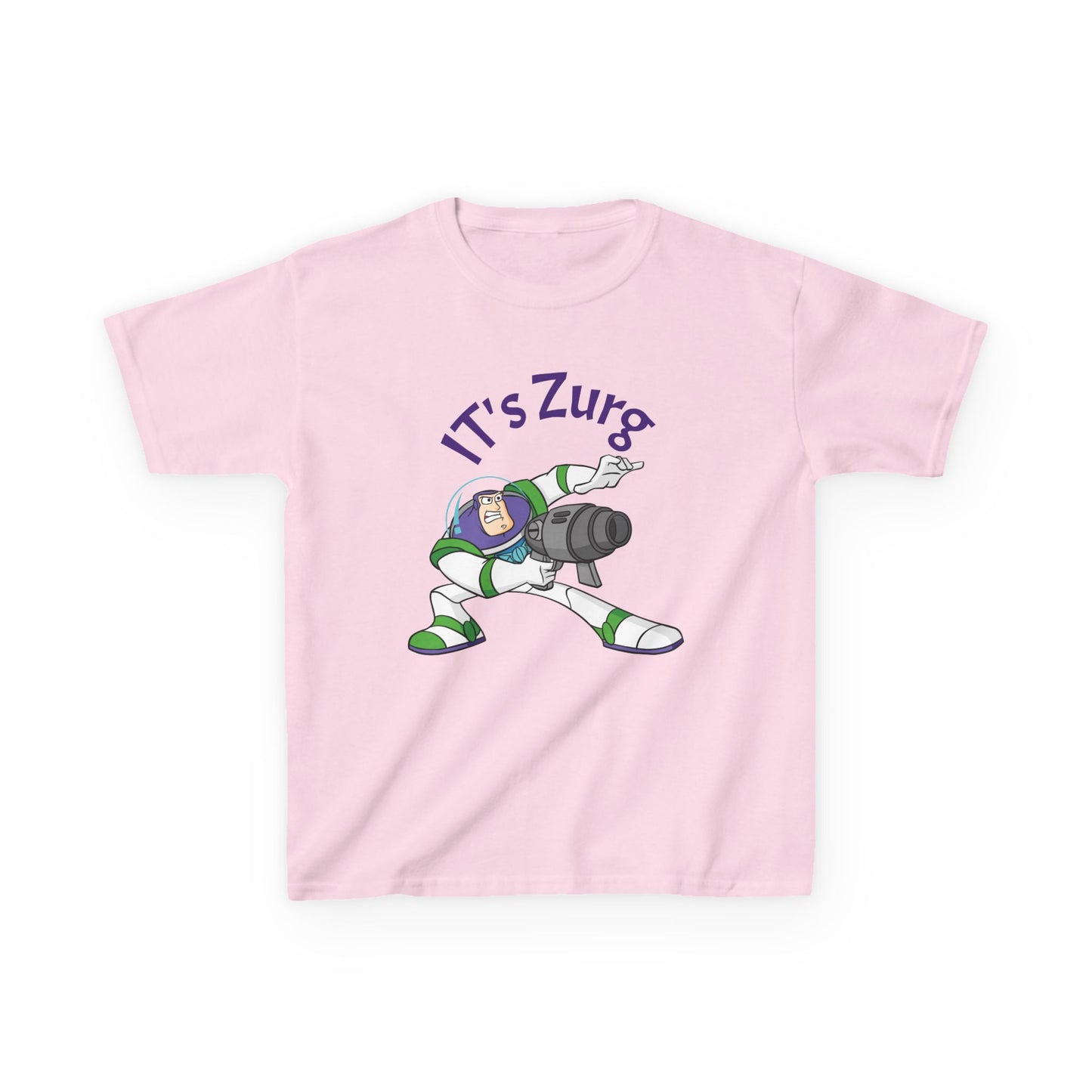 Kids Buzz Lightyear Tee - 'It's Zorg' Fun Cotton T-Shirt