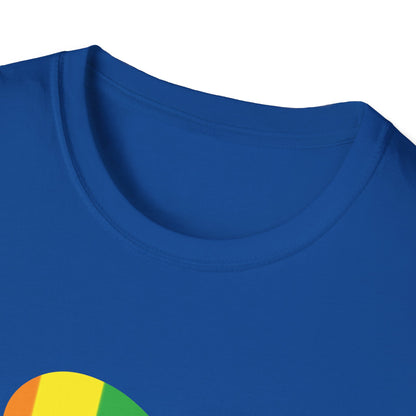 Pride Ally T-Shirt, Unisex Tee for LGBTQ+ Support, Softstyle Shirt for Everyday Wear, Gift for Allies