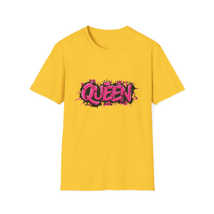 Queen Graphic Unisex T-Shirt, Trendy Apparel for Her, Gift for Birthday, Statement Tee for Queens, Perfect for Casual Outings, [...]