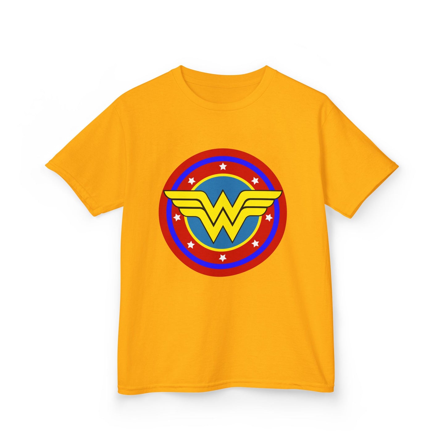 Wonder Woman Kids Tee, Superhero Shirt, Birthday Gift, Comic Book Apparel, Children's Clothing, Cartoon T-Shirt, Movie Merchandise