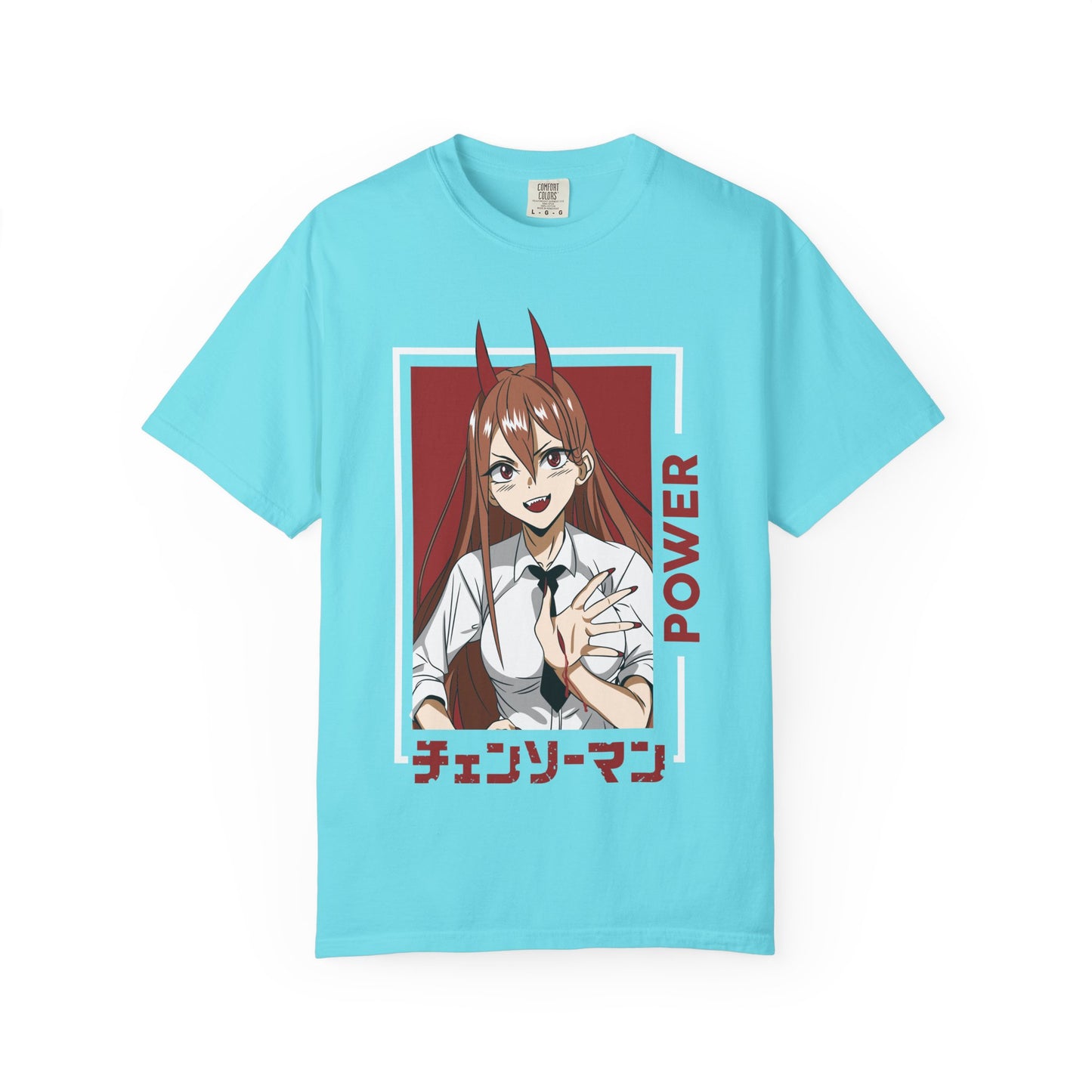 Anime Power T-Shirt, Trendy Unisex Tee, Cool Graphic Tee, Gift for Anime Fans, Anime Merchandise, Casual Wear