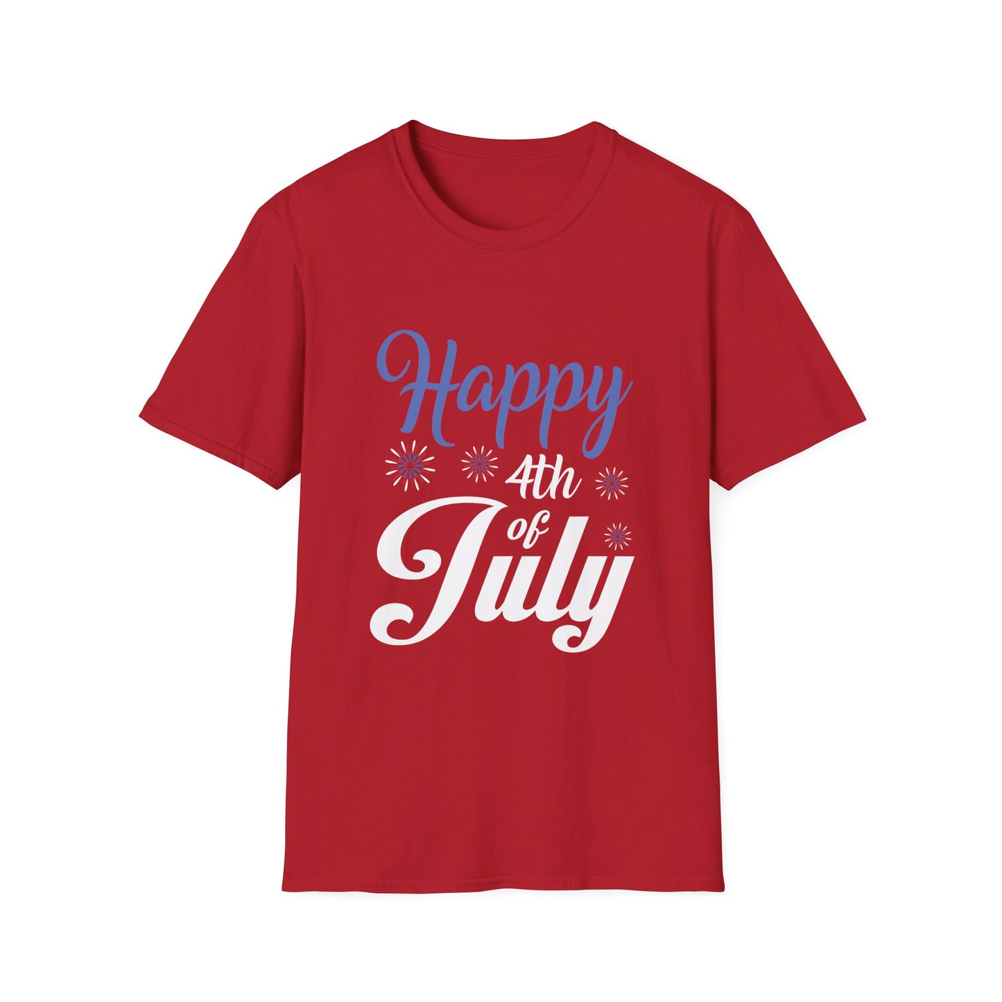 Happy Vibes Unisex Softstyle T-Shirt | Casual Wear, Gift for Friends, Birthday Gift, Positivity Shirt, Everyday Comfort