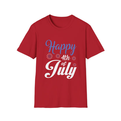 Happy Vibes Unisex Softstyle T-Shirt | Casual Wear, Gift for Friends, Birthday Gift, Positivity Shirt, Everyday Comfort
