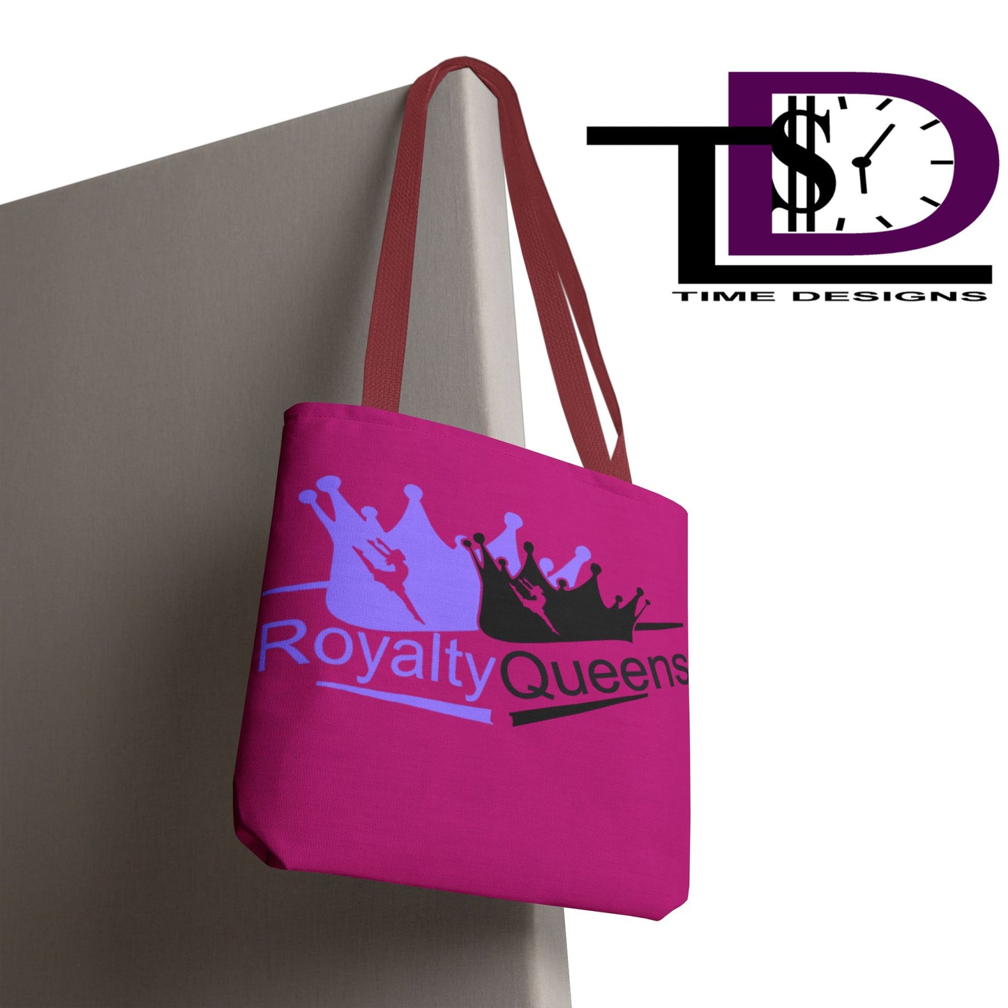 Royalty Queens Tote Bag - Stylish Reusable Tote for Queens, Perfect for Shopping, Beach Days, Gifts, Birthdays, and More