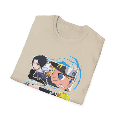 Anime naruto Adventure Unisex Softstyle T-Shirt - Naruto Characters Design