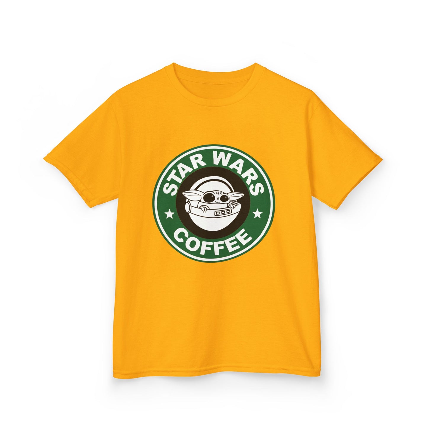 Star Wars Coffee Kids Tee, Fun Graphic T-shirt for Boys & Girls, Perfect for Birthdays, Star Wars Fans, Casual Wear