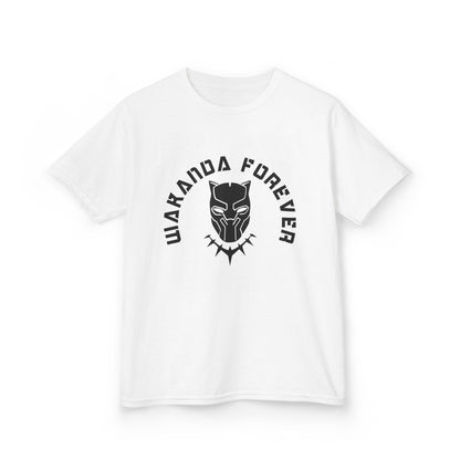 Kids Black Panther Tee, Superhero T-Shirt, Kids Graphic Tee, Wakanda Forever Shirt, Birthday Gift for Boys/Girls