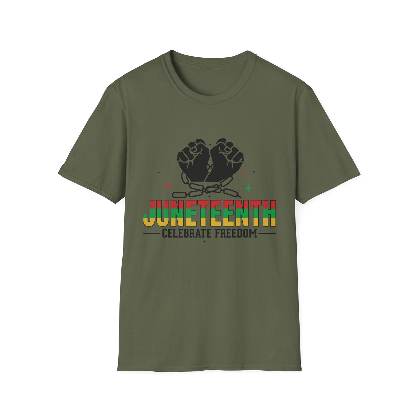 Juneteenth Freedom T-Shirt, Celebrate Freedom Tee, Unisex Graphic Shirt, African American History Apparel, Souvenir Gift for Juneteenth