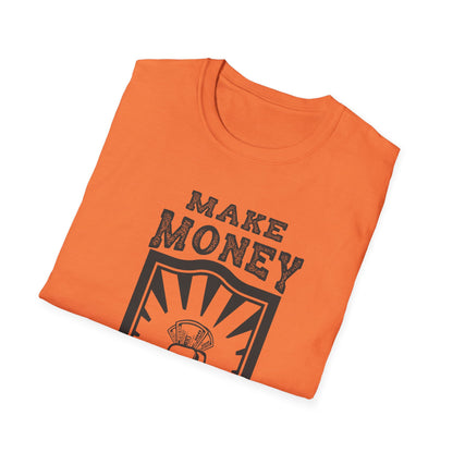 Make Money Unisex Softstyle T-Shirt - Casual Wear for Entrepreneurs