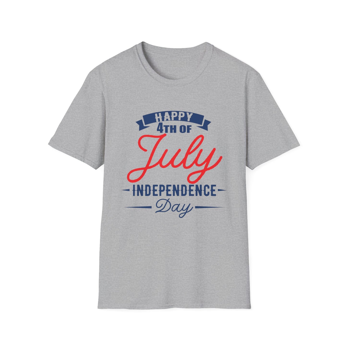 Happy 4th of July Unisex T-Shirt, Independence Day Tee, Summer Celebration Shirt, Patriotic Apparel, Casual Festival Wear