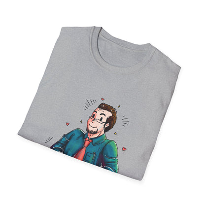 Father's Day T-Shirt, Funny Dad Tee, Gift for Dad, Unisex Softstyle Cotton Tee, Dad Apparel, Celebration Shirt