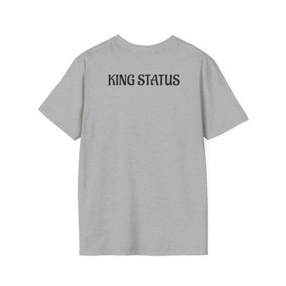 King Status Gorilla T-Shirt | Unisex Softstyle Tee for Casual Wear