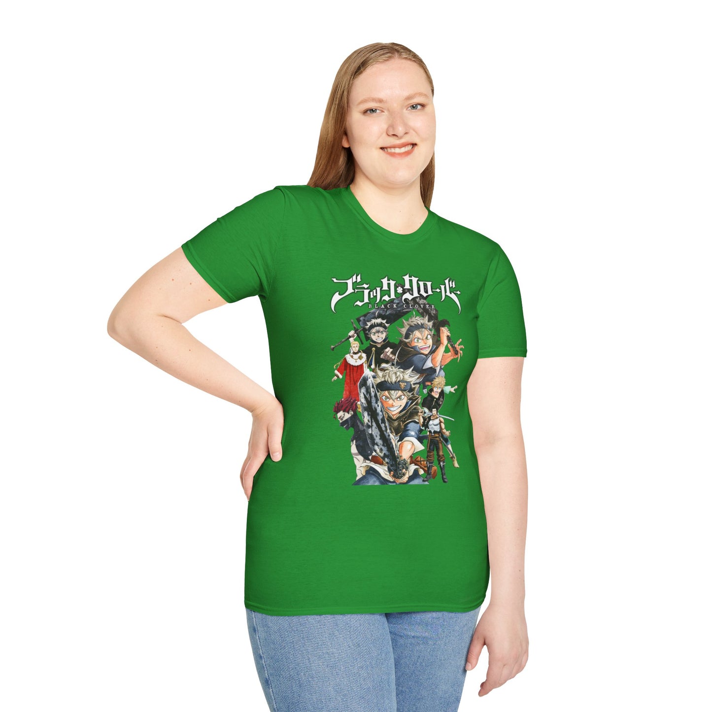 Unisex Softstyle T-Shirt - 'Create Your Own Calm' & Anime Design